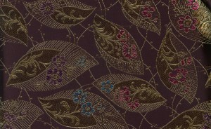 Falling Leaves Brocade Fabric